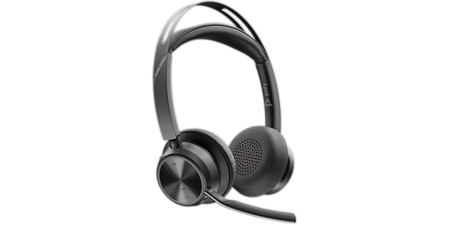 Poly Voyager Focus 2 MS Teams USB-C/A s stojalom